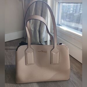 Marc Jacobs Beige Leather "The Editor" Tote Bag
